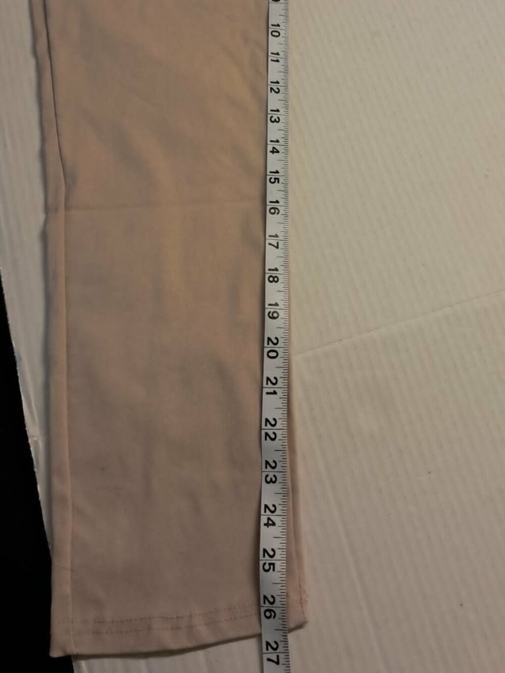 Beige Lightweight Twill Drawstring Pants Size M ✨ - Picture 6 of 9